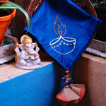 Combo - Ganesha Pancha Diya + Divinity festive decor mat - Kulture Street