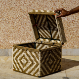 Laundry Basket with Charpai Weave (Combo) - Kulture Street